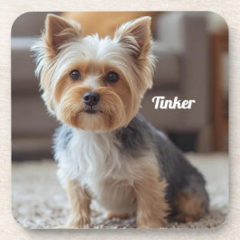 Cute Yorkshire Personalized Beverage Coaster Set Bier Onderzetter