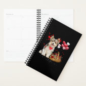 Cute Yorkshire Terrier Balloon Heart Valentine Day Planner (Display)