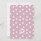 Cute Yorkshire Terrier Birthday Kaart (Achterkant)