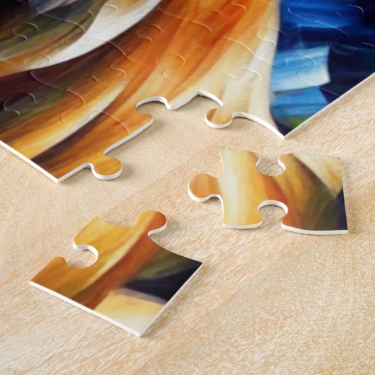 Cute Yorkshire Terrier Dog Legpuzzel (Zijkant)