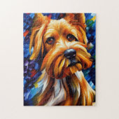 Cute Yorkshire Terrier Dog Legpuzzel (Verticaal)