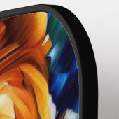 Cute Yorkshire Terrier Dog Pickleball Paddle (Links Detail)