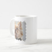 Cute Yorkshire Terrier Koffiemok (Voorkant links)