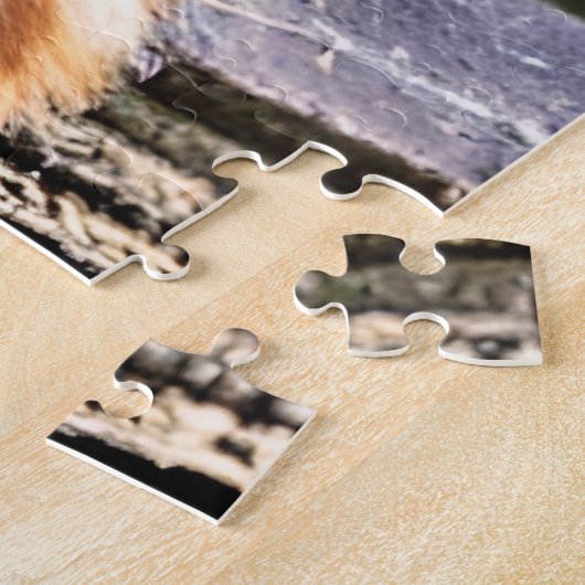 Cute Yorkshire Terrier Puppy Dog Legpuzzel (Zijkant)