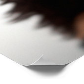 Cute Yorkshire Terrier Puppy Dog Portrait Poster (Hoek)