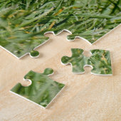 Cute Yorkshire Terrier Running Through Grass Legpuzzel (Zijkant)