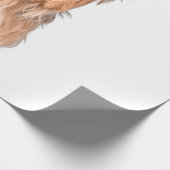 Cute Yorkshire Terrier Santa Hat Yorkie Puppy Gift Cadeaupapier (Hoek)