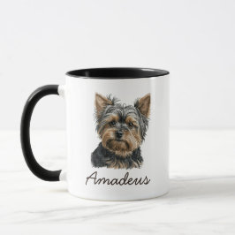 Cute Yorkshire Terrier Yorkie Gift Hondenliefhebbe Mok