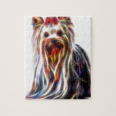 Cute Yorkshire Yorkie Terrier Legpuzzel (Verticaal)