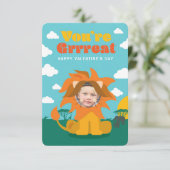 Cute You are Grreat Valentijnsdag Kaart for Kids (Staand voorkant)