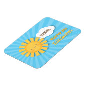 Cute You are My Sunshine Appreciance Magneet (Linkerzijde)