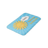 Cute You are my Sunshine Kinder Bathroom mat (Gekanteld)