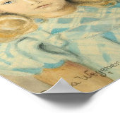 Cute Young Blonde Girl Poster (Hoek)