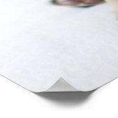 Cute Young Pug Dog Poster (Hoek)