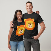 Cute Yummy Cartoon Lion T-Shirt (Unisex)