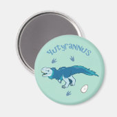 Cute Yutyrannus Magneet (Voorkant / Achterkant)