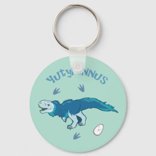 Cute Yutyrannus Sleutelhanger