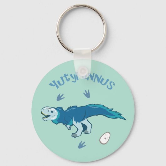 Cute Yutyrannus Sleutelhanger (Voorkant)