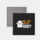 Cute zal je mijn baas zijn. Love Part Magneet (Voorkant / Achterkant)