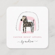 Cute Zebra Baby Roze regenboog Kinder Baby Boutiqu