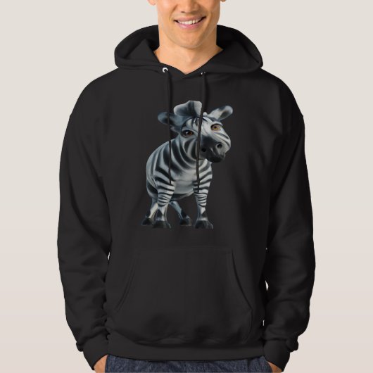 Cute Zebra Hoodie (Voorkant)