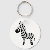 Cute zebra sleutelhanger (Voorkant)
