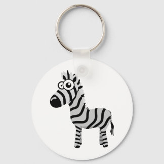 Cute zebra sleutelhanger