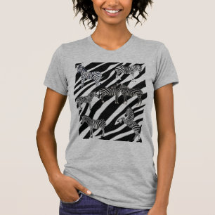 Cute Zebra Stripes T-shirt