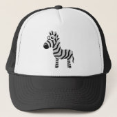 Cute zebra trucker pet (Voorkant)