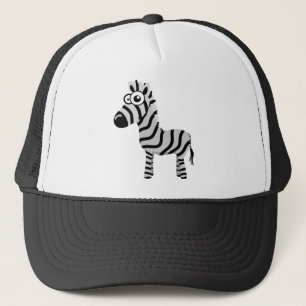Cute zebra trucker pet