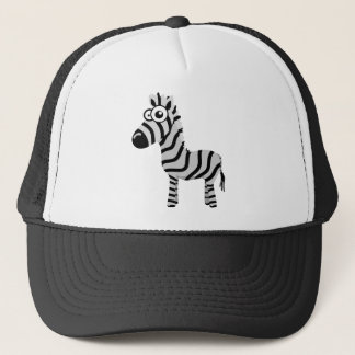 Cute zebra trucker pet