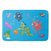 Cute Zee Creaters Bath Mat (Voorkant)