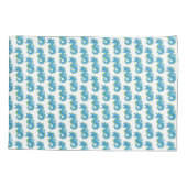 Cute zee creature - Seahorse Kussensloop (Achterkant)