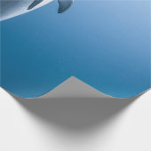 Cute Zee Dolphin Cadeaupapier (Hoek)