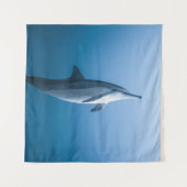 Cute Zee Dolphin Wandkleed (Voorkant (horizontaal))