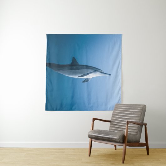 Cute Zee Dolphin Wandkleed (In Situ (horizontaal))