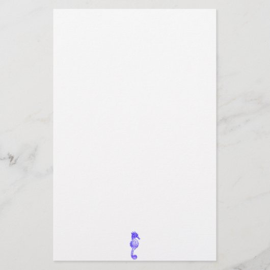 Cute Zee Horse Marine Animal Gift Briefpapier (Voorkant)