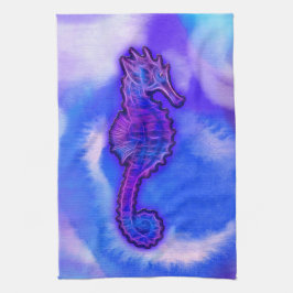 Cute Zee Horse Marine Animal Gift Theedoek