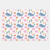 Cute Zee-life Collectie 6 Inpakpapier Vel (Voorkant 3)