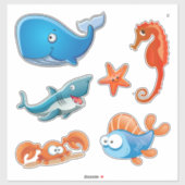 Cute Zee Life Sticker (Vel)