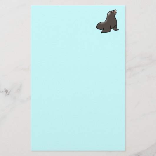 Cute zee lion briefpapier (Voorkant)