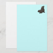 Cute zee lion briefpapier (Voorkant / Achterkant)