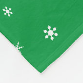 Cute Zee Lion in een Santa Hat Fleece Deken (Hoek)