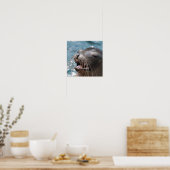 Cute Zee Lion Poster (Keuken)