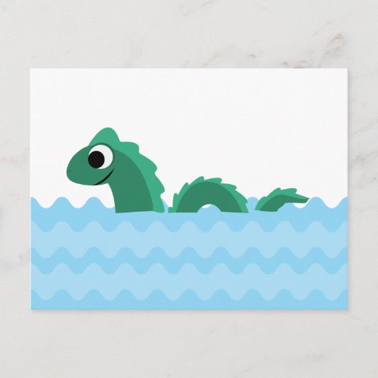 Cute Zee Monster Briefkaart (Voorkant)