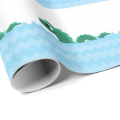 Cute Zee Monster Cadeaupapier (Rol Hoek)