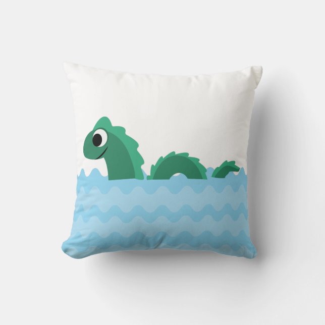 Cute Zee Monster Kussen (Voorkant)