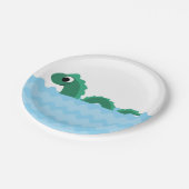 Cute Zee Monster Papieren Bordje (Gekanteld)