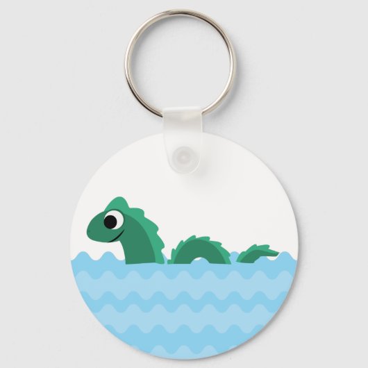 Cute Zee Monster Sleutelhanger (Voorkant)