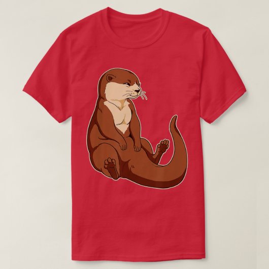 Cute Zee Otter - 2 T-shirt (Design voorkant)